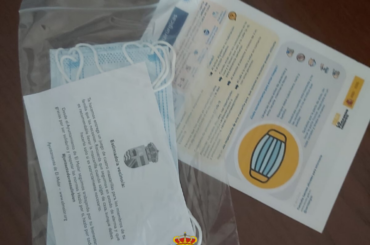 El Ayuntamiento de El Molar distribuye mascarillas a los vecinos del municipio