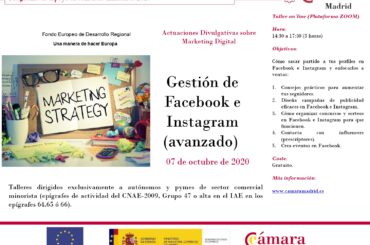 Cursos de la Cámara de Comercio para comerciantes