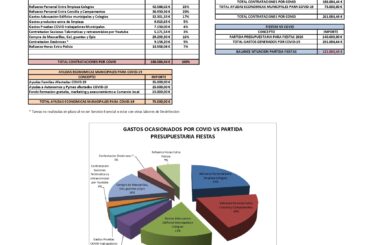 Redistribución de la partida presupuestaria dedicada a Fiestas Patronales 2020