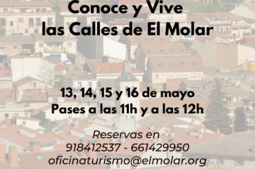 Conoce y vive las calles de El Molar