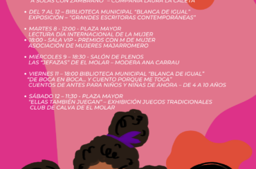 8 de marzo en El Molar – Jornadas de la Mujer 2022