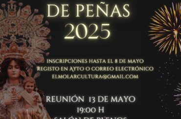 ABIERTO PLAZO INSCRIPCIÓN PEÑAS